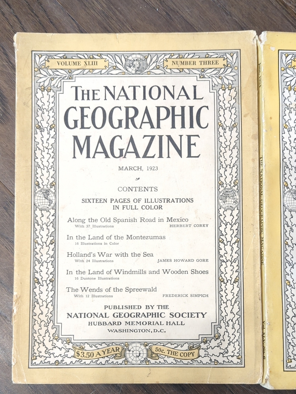 National Geographic Magazines *Free With Purchase*
